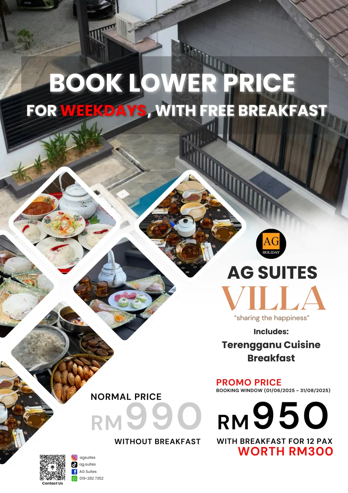 Villa with Private Pool (Weekday Promo w/ Breakfast)