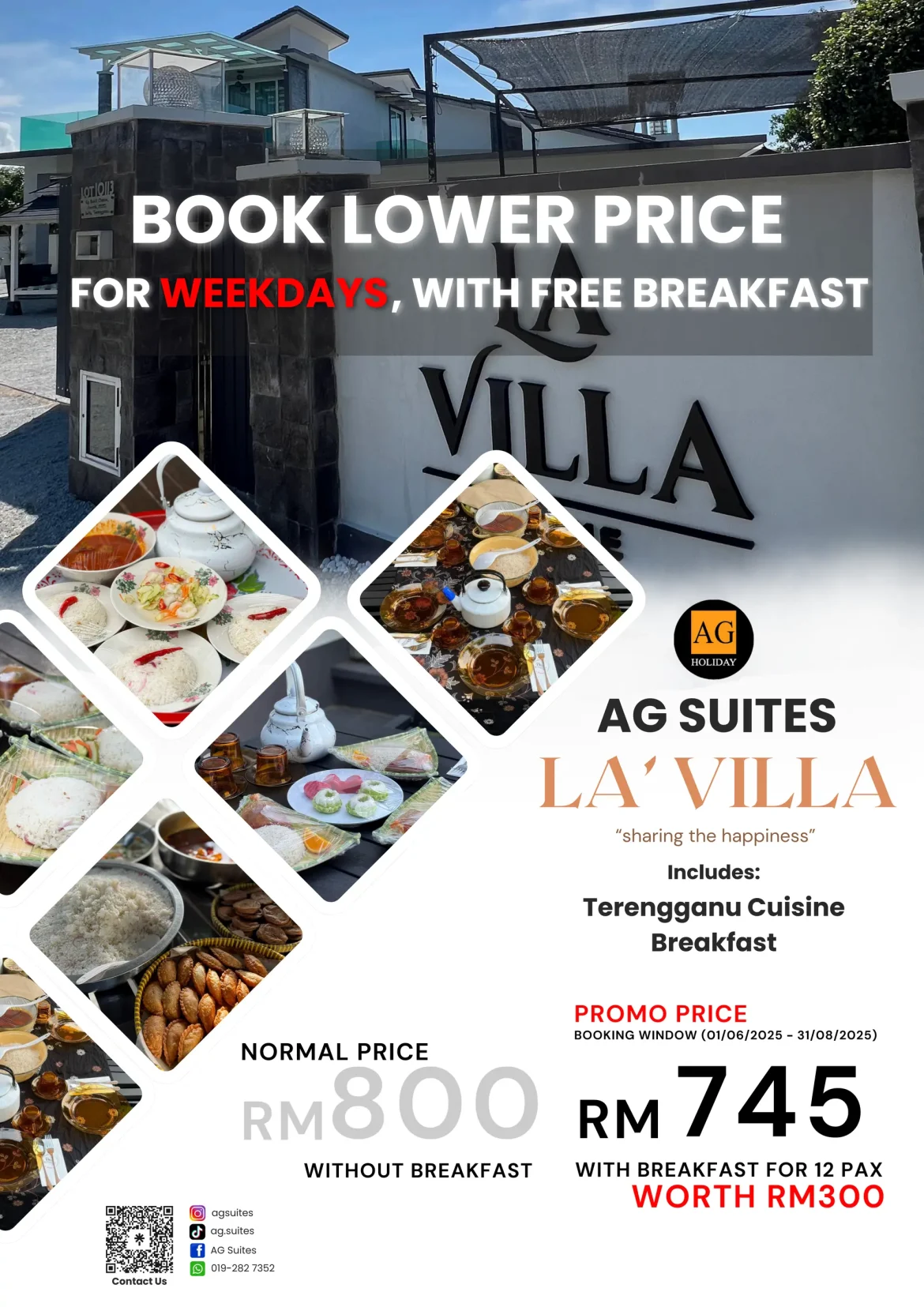 La’ Villa Homes (Weekday Promo w/ Breakfast)
